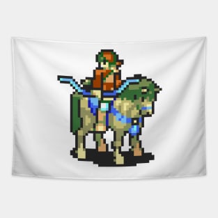 Nomad Fighting Sprite Tapestry