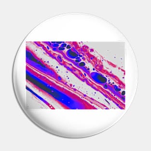 Abstract Watercolor Swirl Pin