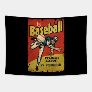 VINTAGE BASEBALL - TRADING CARDS Tapestry