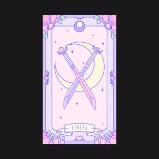 Lovers - Pastel Tarot T-Shirt