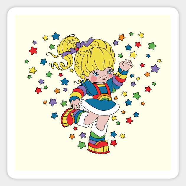 Rainbow Brite Heart - Rainbow Brite - Sticker