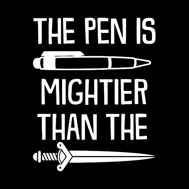 The Pen I Mightier Than The Sword by Ramateeshop