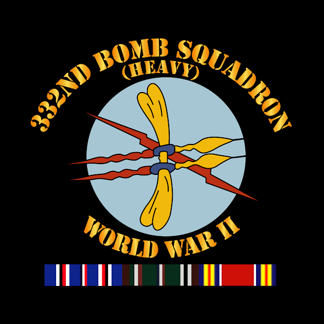 332nd Bomb Squadron WWII w SVC by twix123844