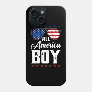 All American Boys 4th Of July USA Sunglasses Family Matching Phone Case