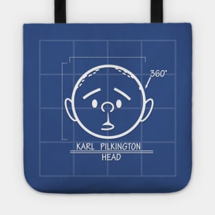 Karl Pilkington Blueprints Tote