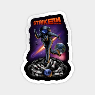 ASTRONAUT STRIKE!!! Magnet