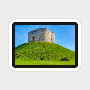 Clifford Tower in York, UK Magnet