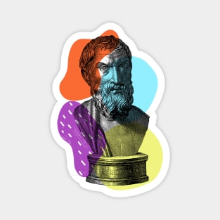 Epicurus the Greek Philosopher Magnet