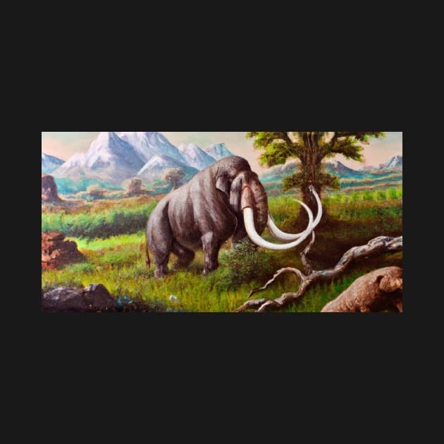 Mammoth Oil Painting by soulfulprintss8