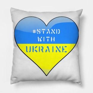 Stand with Ukraine Pillow