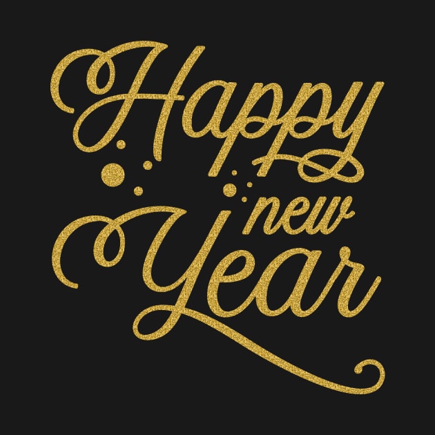 Golden Design New Year by GrafDot