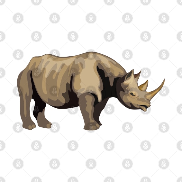 Rhino Image by KC Happy Shop