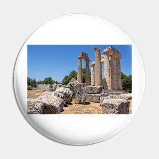 Ruins in Nemea, Greece. Pin