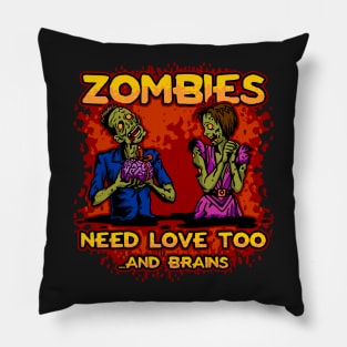 Zombie Love Pillow