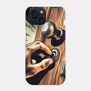 Anybody home? Ring the doorbell! Phone Case