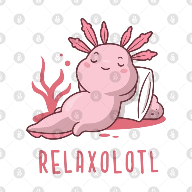 Relaxolotl by zoljo