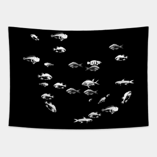 Vintage Fish Species Biology Types Of Freshwater Tapestry