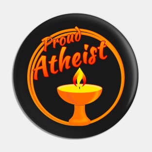 Proud Atheist Pin