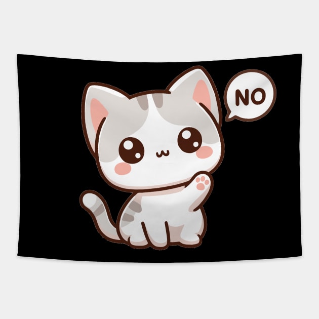 Kawaii No Kitty Tapestry by PhotoSphere