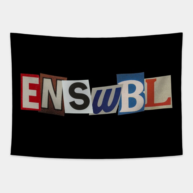 ENSWBL - RansomNote Tapestry by RansomNote