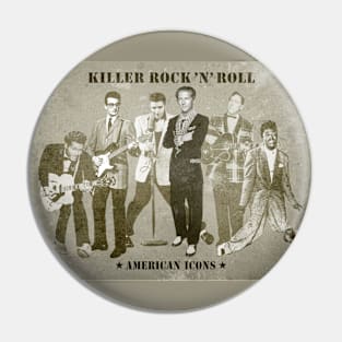 Killer Rock ‘N’ Roll - American Icons Pin