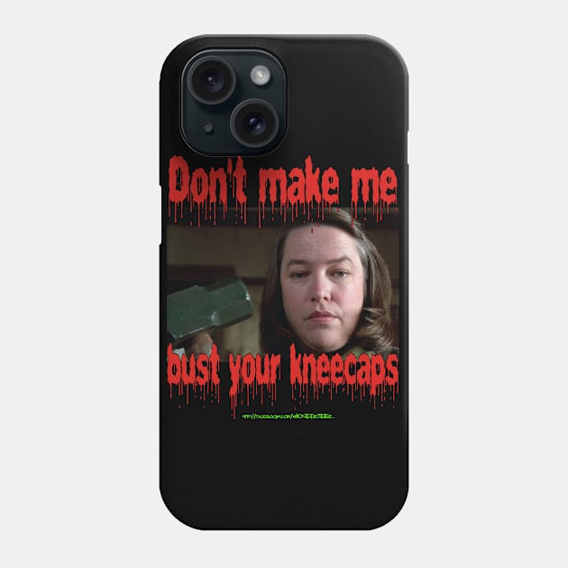 Kneecaps Phone Case by Wicked9mm