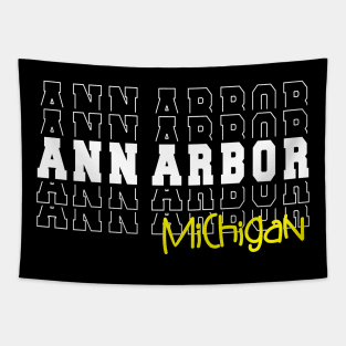 Ann Arbor city Michigan Ann Arbor MI Tapestry