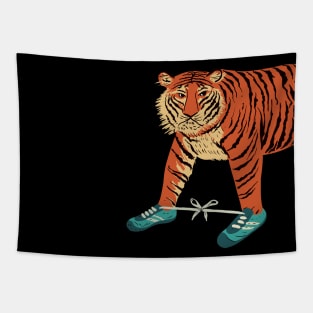 sport tiger Tapestry