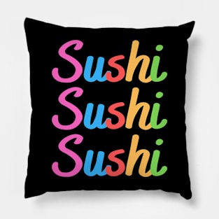 Sushi Sushi Sushi Pillow