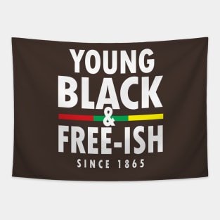 Young Black Free-ish Tapestry