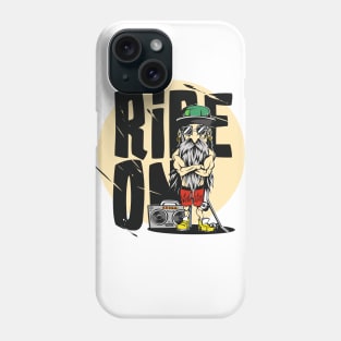 Big Daddy with Radio | Ride On Typography series Phone Case