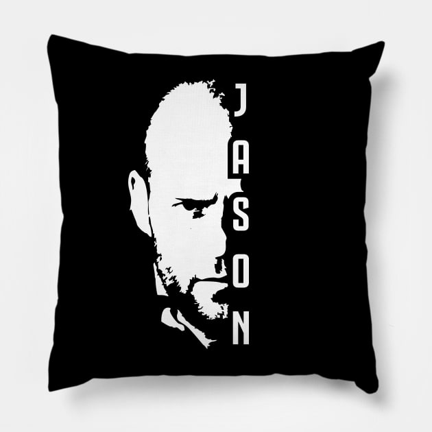 Jason Statham Pillow by Aldyz