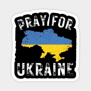 Pray For Ukraine Magnet