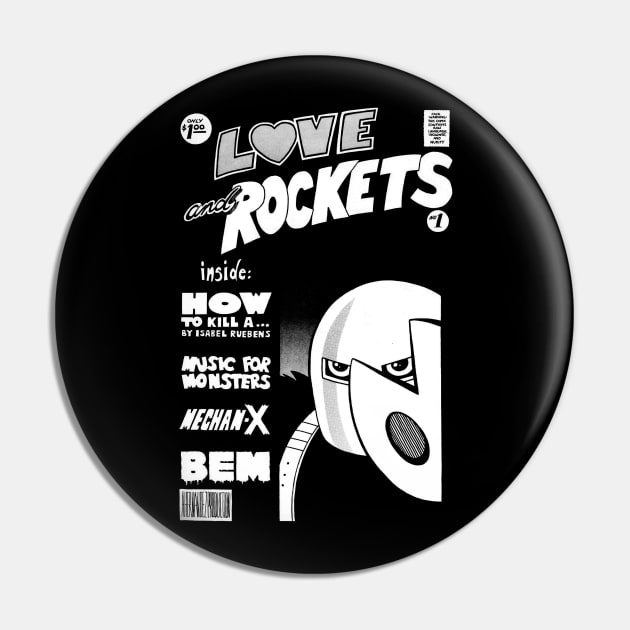 Love And Rockets Pin by dumb stuff, fun stuff