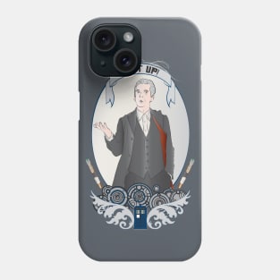 Paging Doctor Capaldi: Shut Up Variant Phone Case