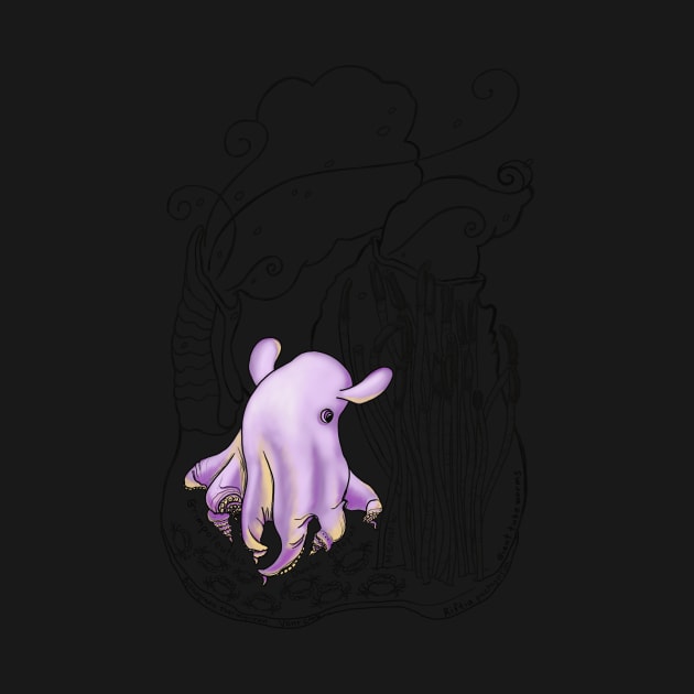 Cute Dumbo Octopus Doodle by mernstw