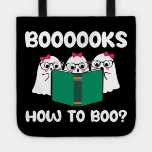 Booooks How to boo! Tote