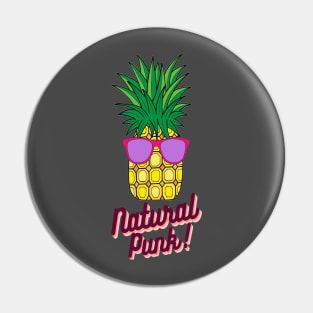 funny pineapple sunglasses natural punk Pin