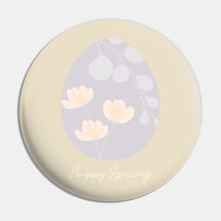 Happy Spring Pin