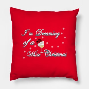 Dreaming of a White Christmas Pillow