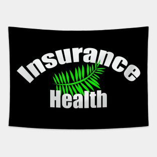 insurance green Tapestry