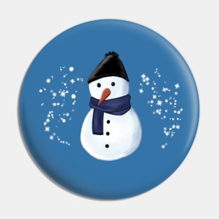 Cute Snowman Pin