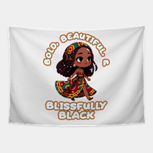 Black and beautiful Tapestry