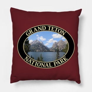 Jenny Lake at Grand Teton National Park in Wyoming Pillow