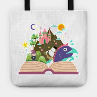 Fairytale Stories and Books Tote