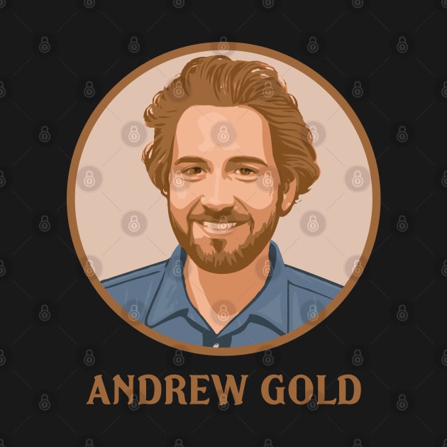 Andrew Gold Vintage Fan Art by Trendsdk