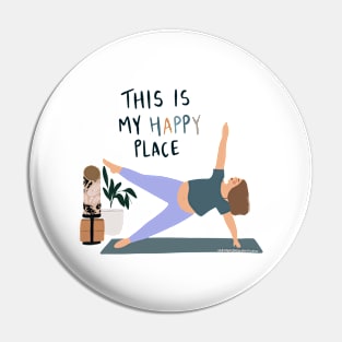 Happy place Pin