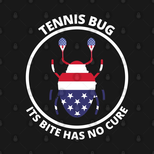 US Open Tennis Bug by TopTennisMerch
