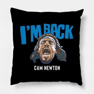 Cam Newton I'M Back Pillow