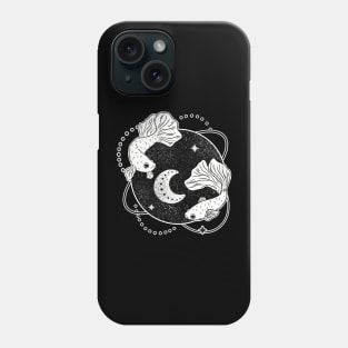 Moon fish Phone Case